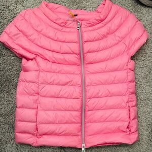 Pink Women's Puffer Vest